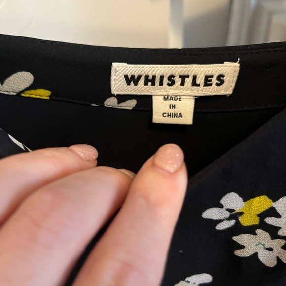 Whistles crepe sundress with daisies - Picture 4 of 7